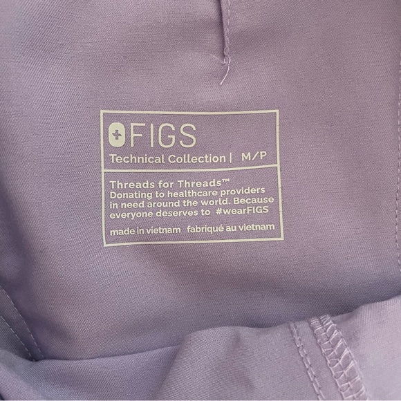 Figs High Waisted Livingston Pants Medium Petite - Picture 5 of 6